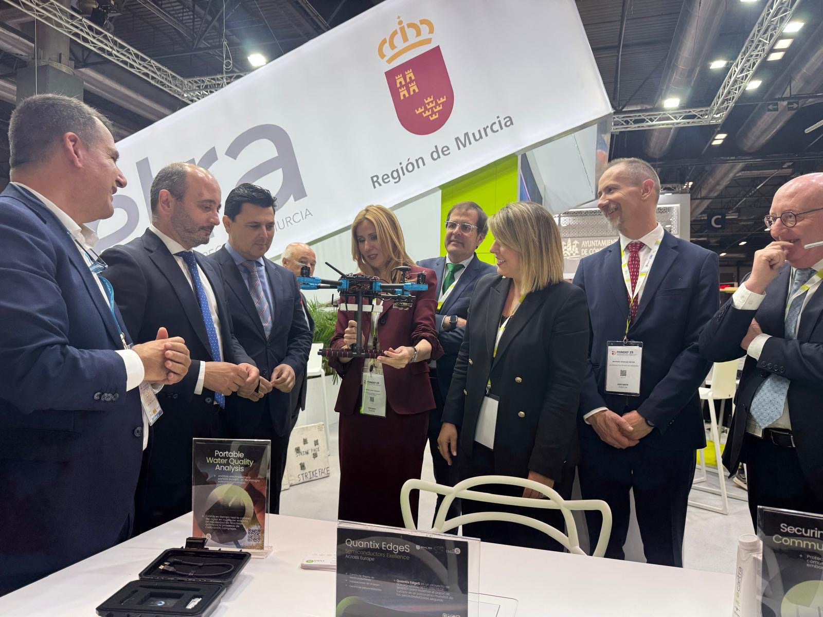 San Javier en la Feria Internacional de Defensa y Seguridad de España